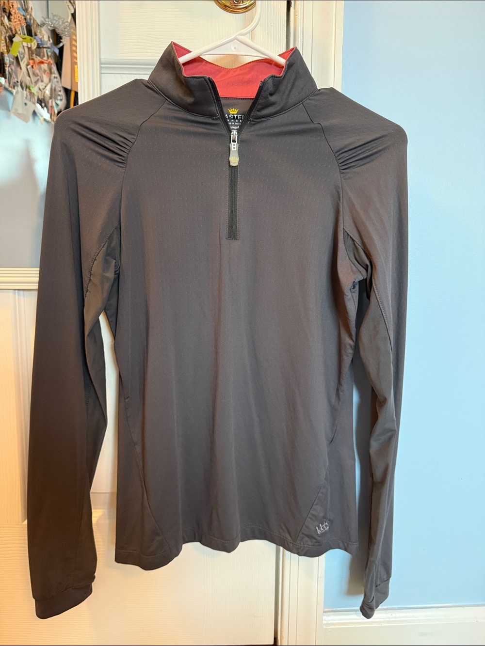 Kastel Gray and Pink Sun shirt size S